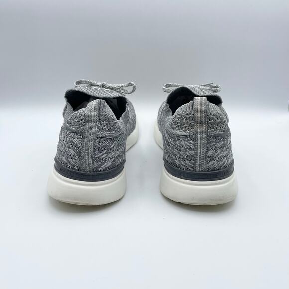 APL Techloom Wave Shoes Smoke Ivory Melange Gray White Running Womens 10.5 - Picture 11 of 16